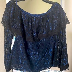 Lace blouse - White house black market size 6